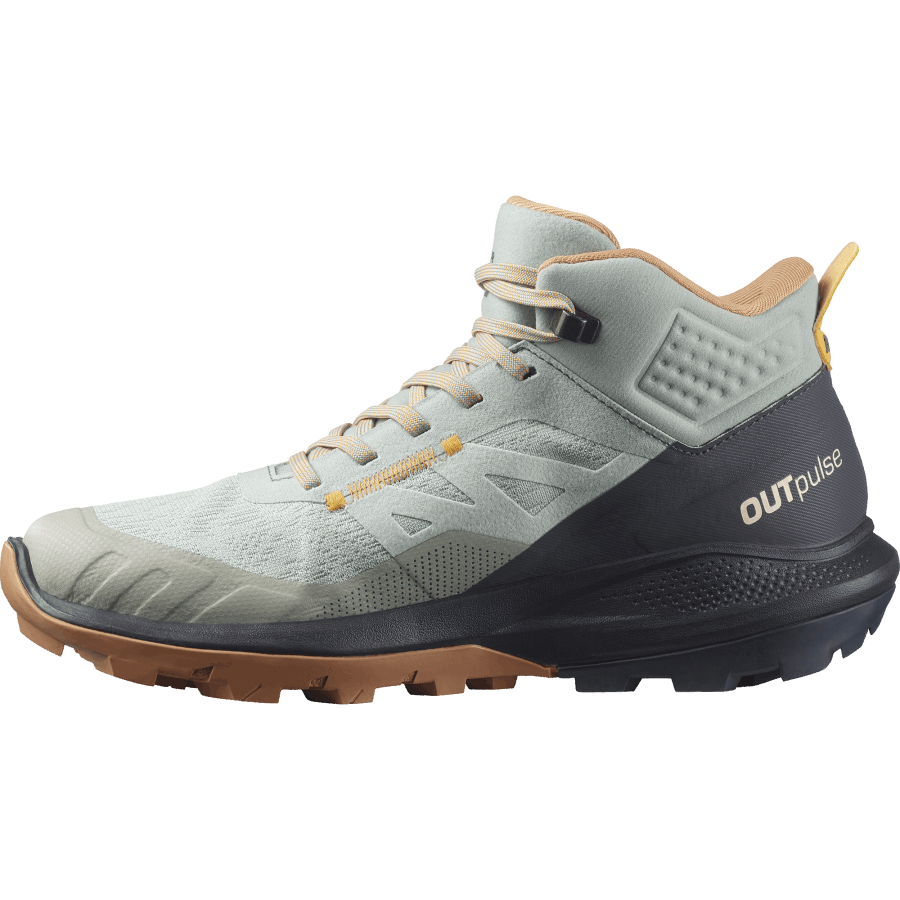 Women's Hiking Boots Outpulse Mid Gore-Tex Iron-Ebony-Blazing Orange