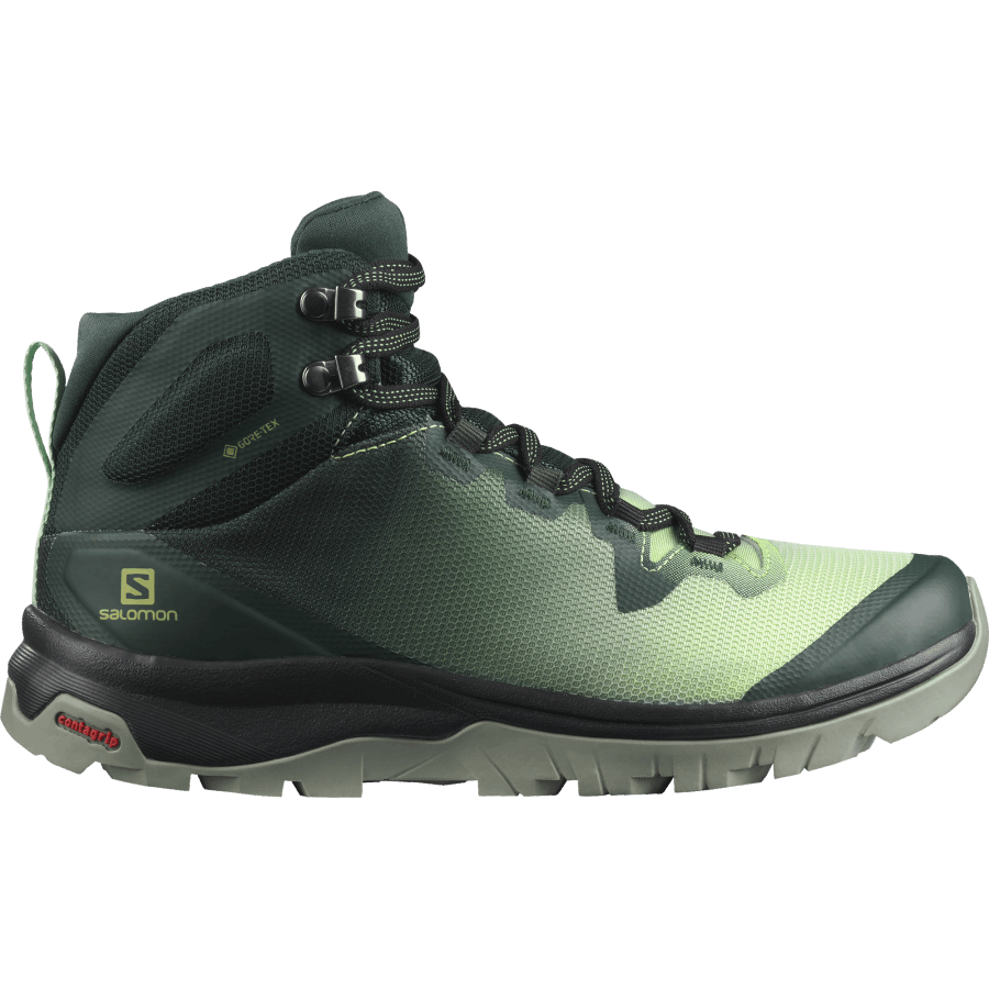 Women's Hiking Boots Vaya Mid Gore-Tex Green-Spruce Stone-Shadow