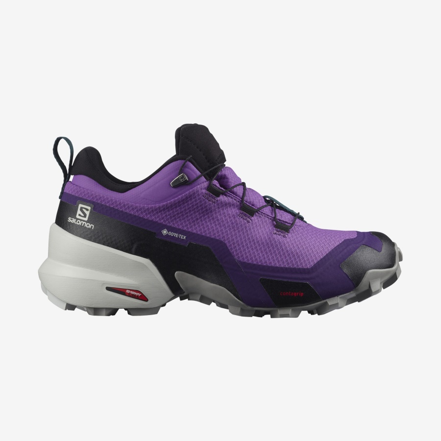 Women's Hiking Shoes Cross Hike Gore-Tex Lilac-Frost Gray-Deep Teal