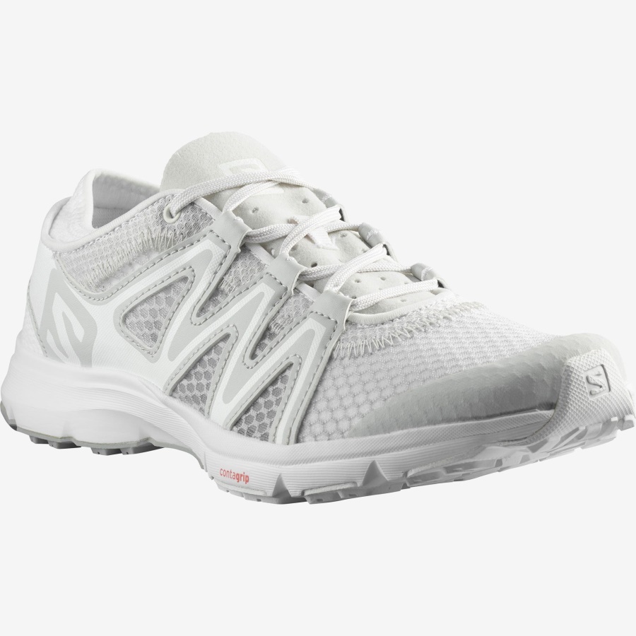 Women's Hiking Shoes Crossamphibian Swift 2 Lunar Rock-White-Alloy