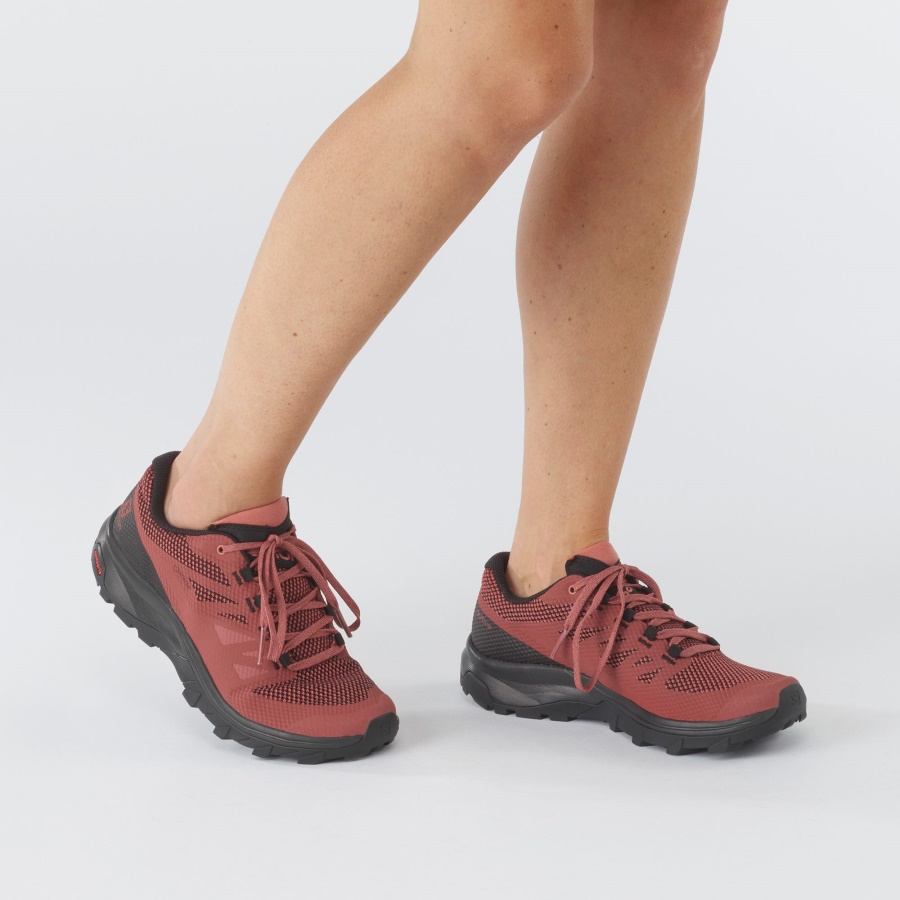 Women's Hiking Shoes Outline Gore-Tex Apple Butter-Black-Brick Dust