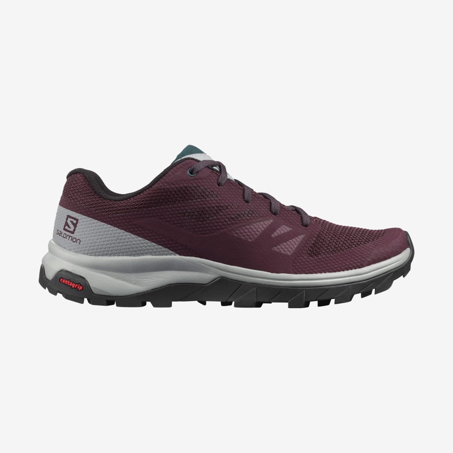 Women's Hiking Shoes Outline Wine Tasting-Quarry-Green