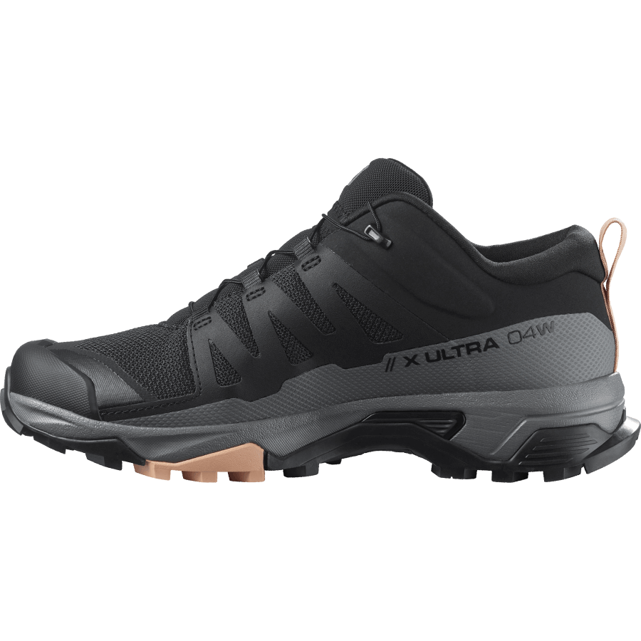 Women's Hiking Shoes X Ultra 4 Black-Quiet Shade-Sirocco