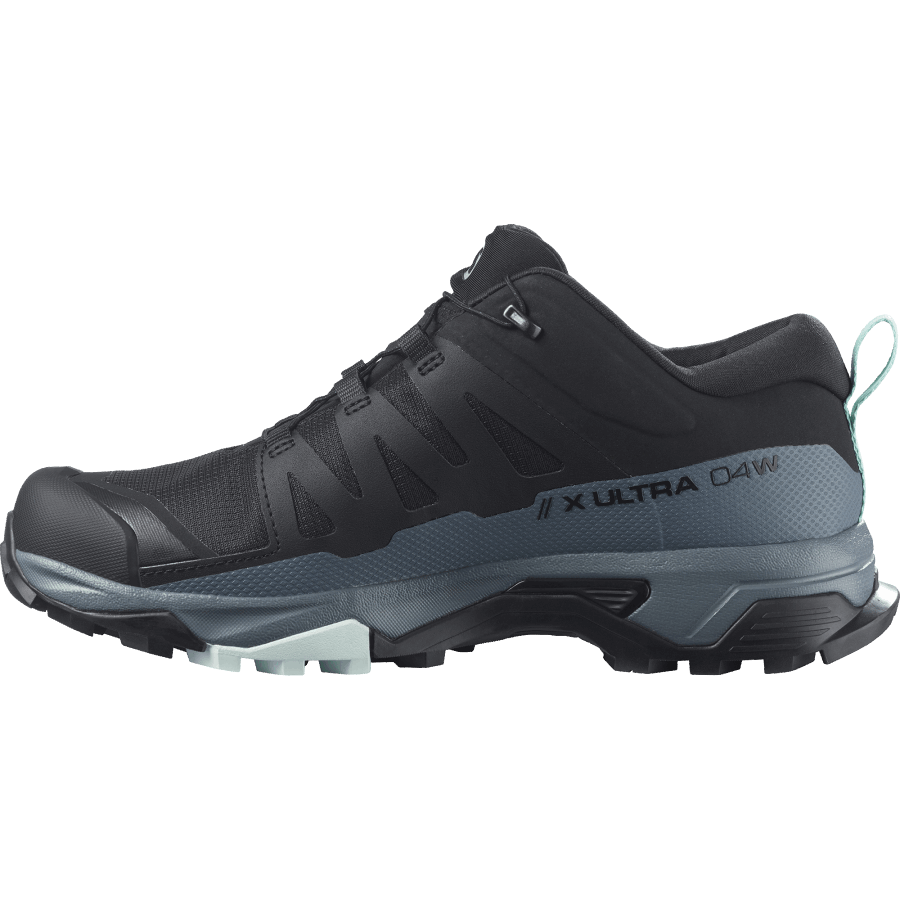 Women's Hiking Shoes X Ultra 4 Gore-Tex Black-Stormy Weather-Opal Blue