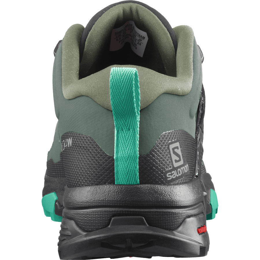 Women's Hiking Shoes X Ultra 4 Gore-Tex Duck Green-Black-Mint Leaf