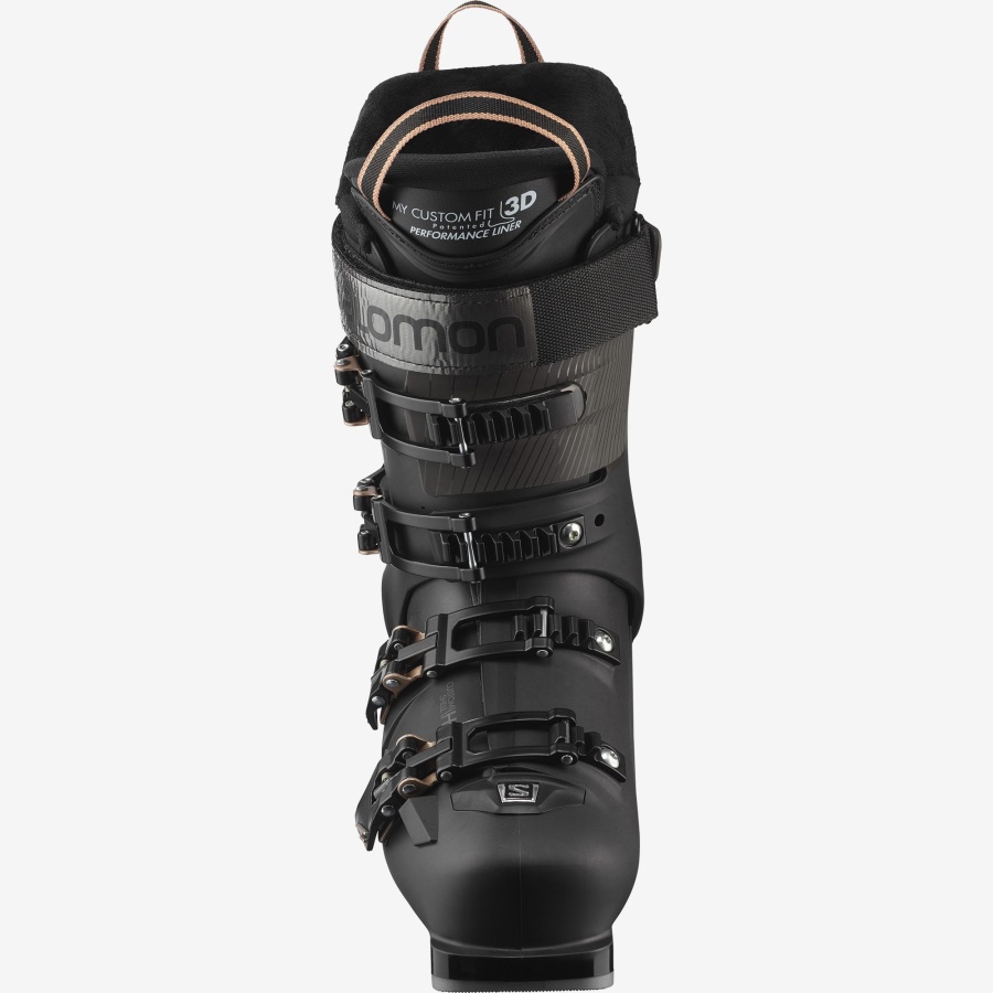 Women's On-Piste Boots S/Max 100 Black-Pink Gold-Belluga