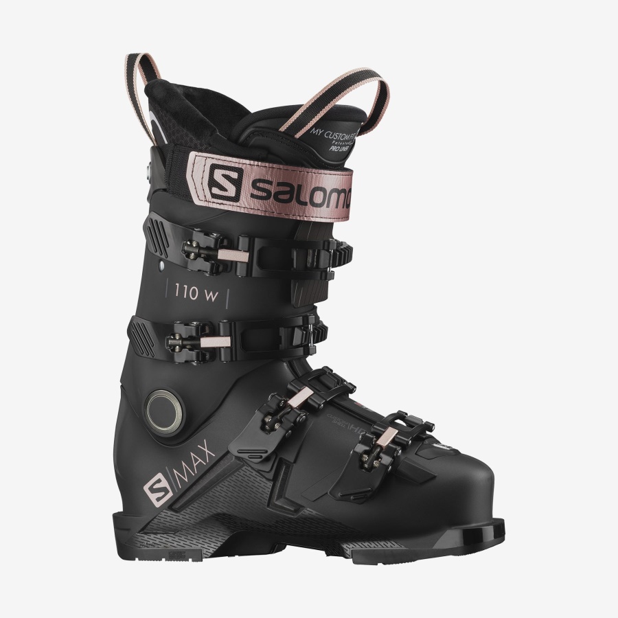 Women's On-Piste Boots S/Max 110 Black-Rose Gold-Belluga