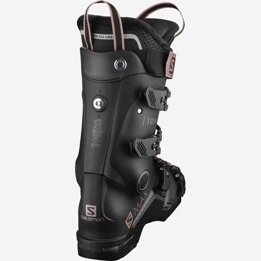 Women's On-Piste Boots S/Max 110 Black-Rose Gold-Belluga
