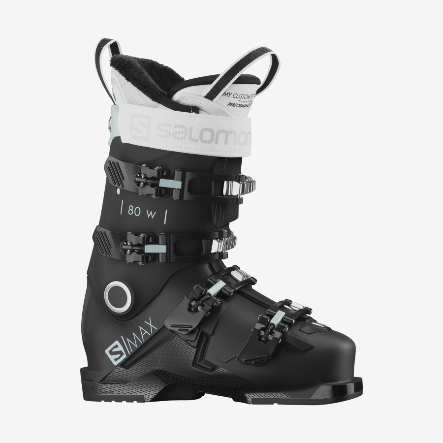 Women's On-Piste Boots S/Max 80 Black-Sterling Blue-White