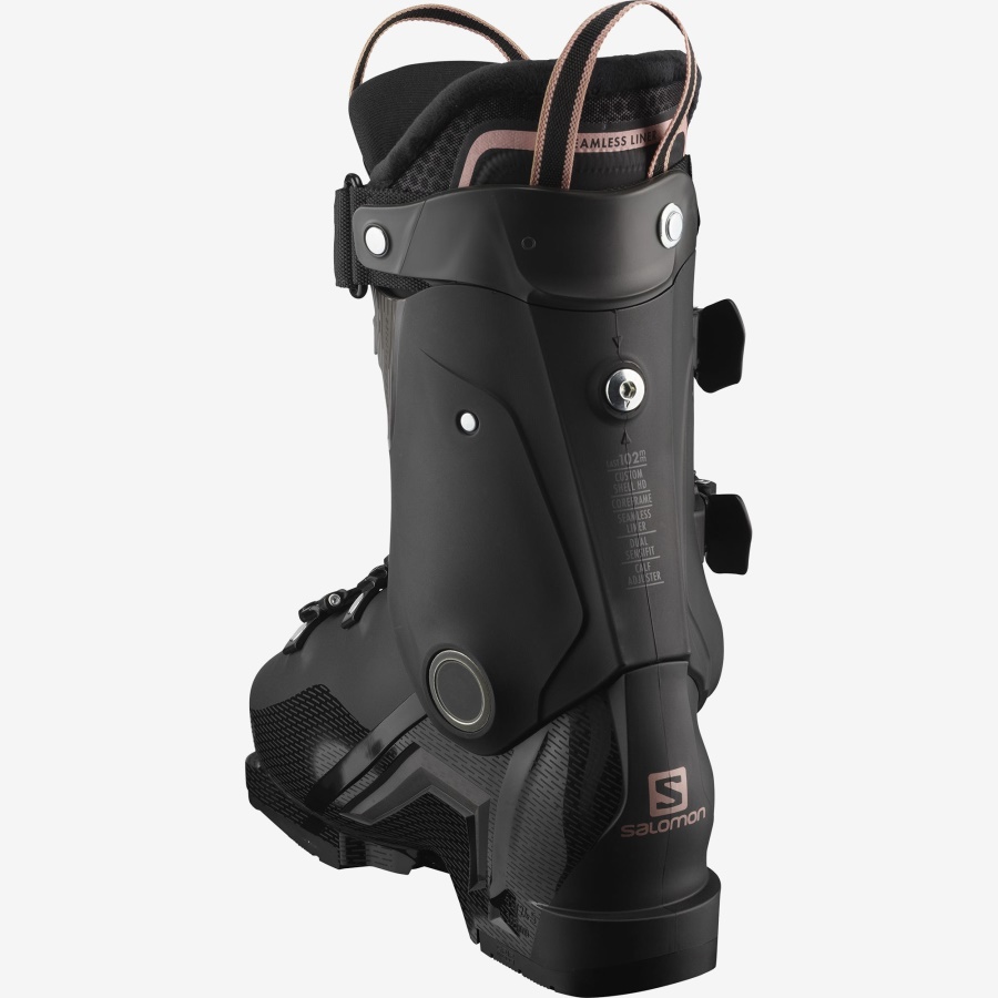 Women's On-Piste Boots S/Pro Hv 100 Black-Rose Gold-Belluga