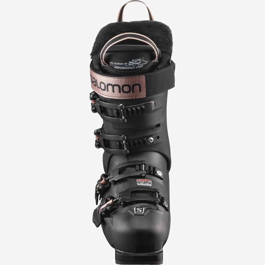 Women's On-Piste Skis S/Pro 90 Black-Rose Gold-Belluga