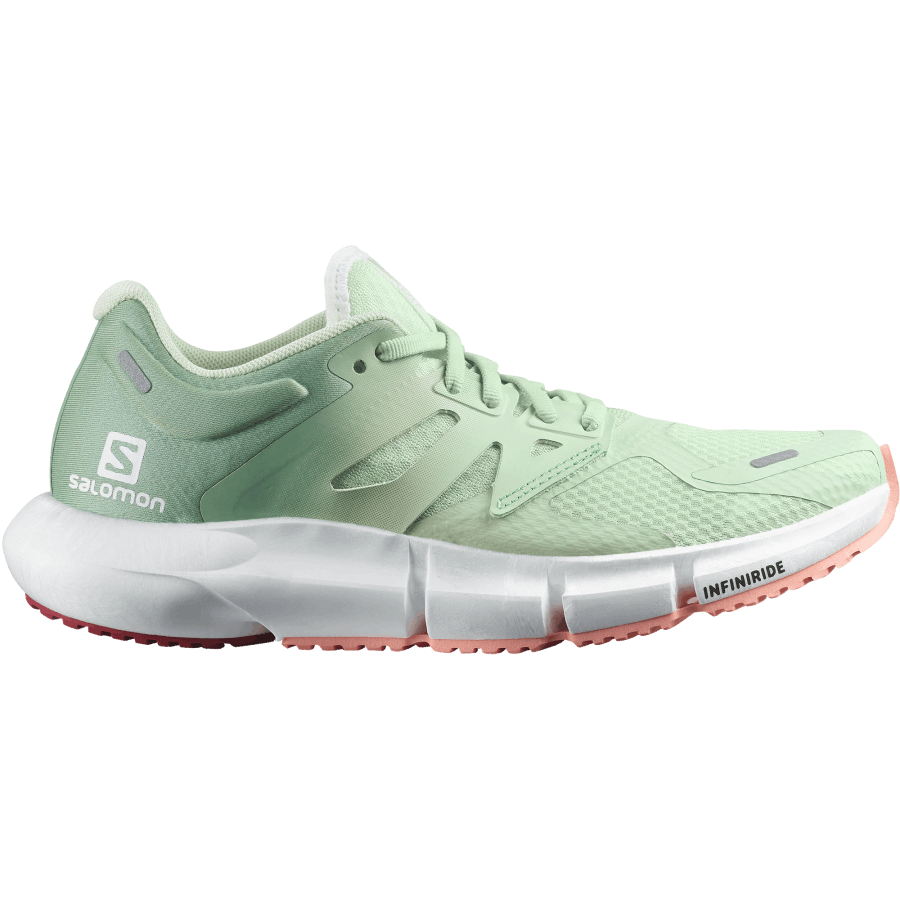 Women's Running Shoes Predict 2 Spray-Granite Green-Dahlia