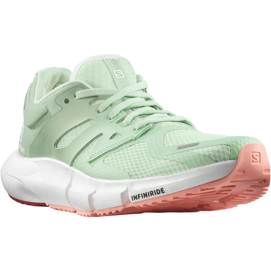 Women's Running Shoes Predict 2 Spray-Granite Green-Dahlia
