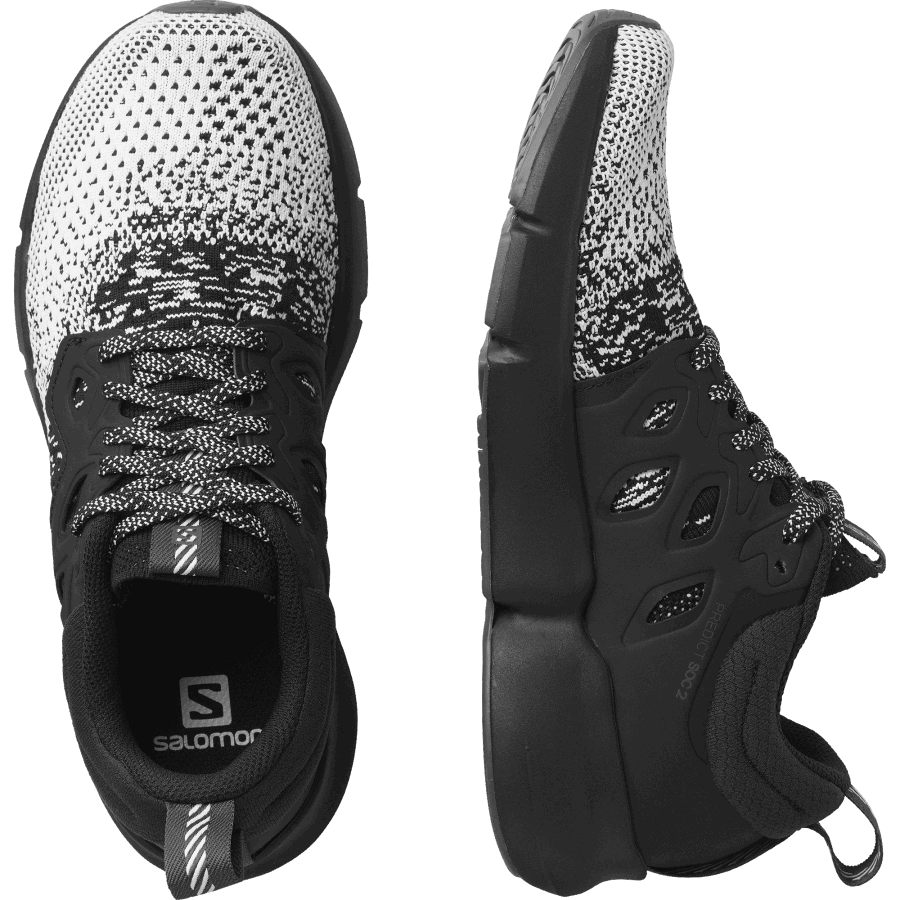 Women's Running Shoes Predict Soc 2 White-Black-Ebony