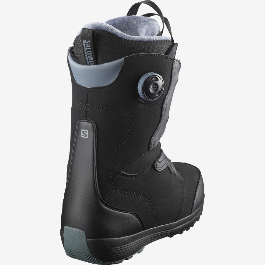 Women's Snowboard Boots Ivy Boa Black-Stormy Weather