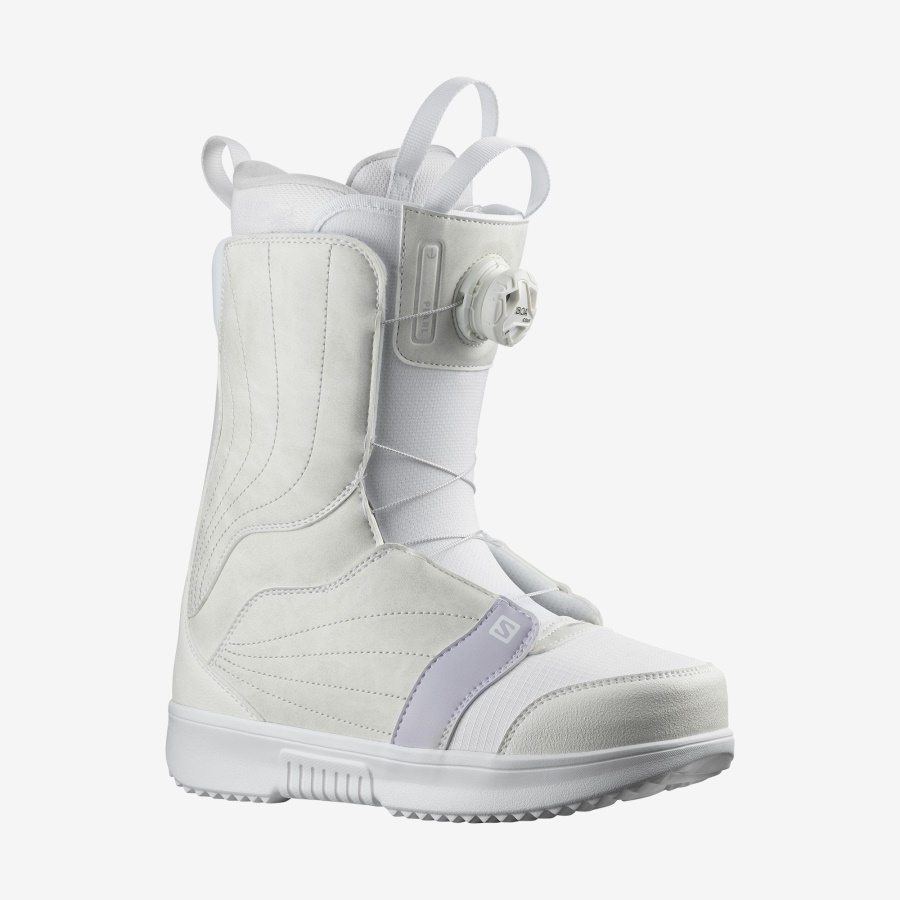 Women's Snowboard Boots Pearl Boa White White-Lunar Rock-Evening Haze