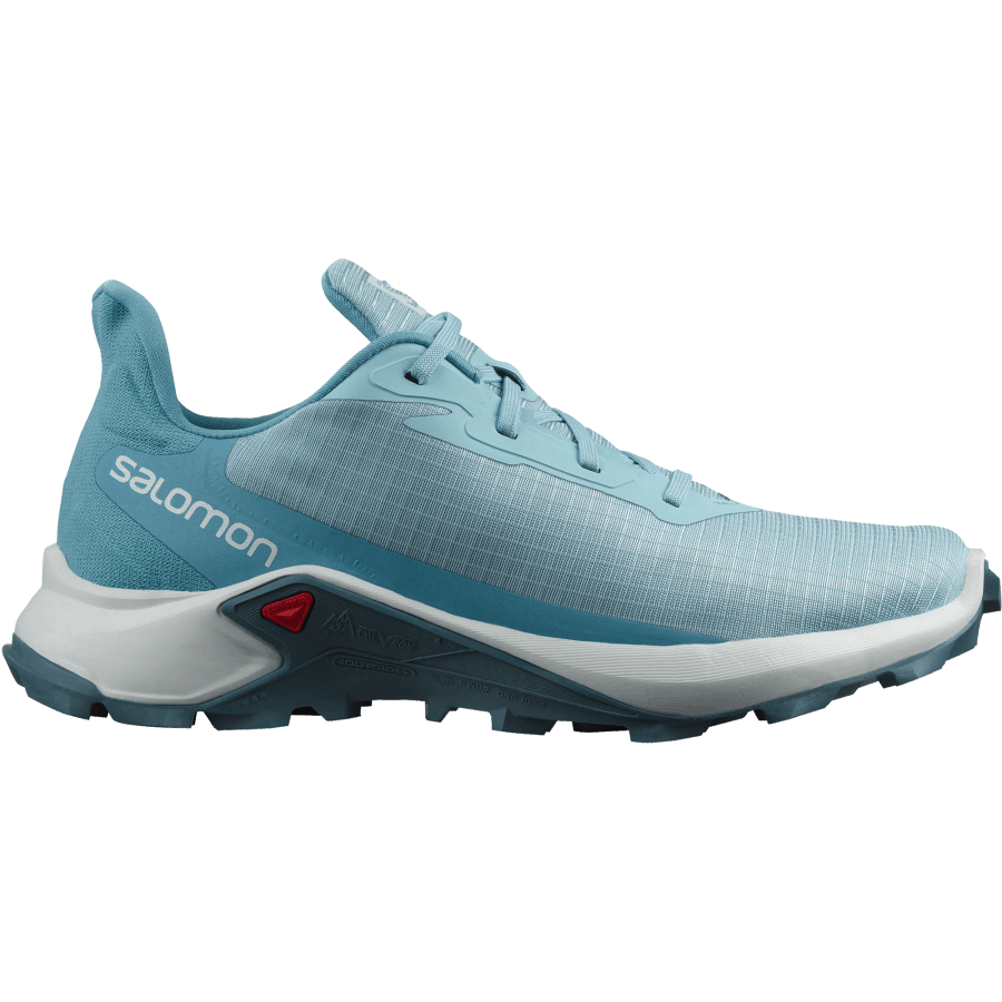 Women's Trail Running Shoes Alphacross 3 Crystal Blue-White-Blue