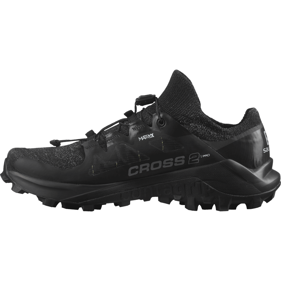 Women's Trail Running Shoes Cross Pro 2 Black-Ebony-Stormy Weather