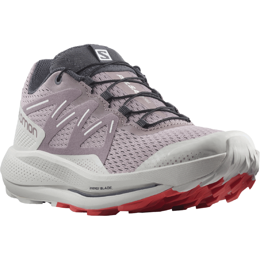 Women's Trail Running Shoes Pulsar Trail Quail-Lunar Rock-Poppy Red
