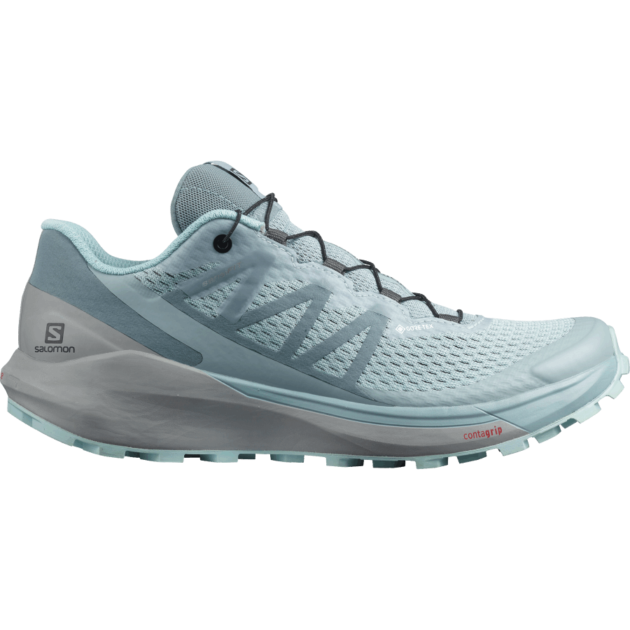 Women's Trail Running Shoes Sense Ride 4 Gore-Tex Invisible Fit-Pastel Turquoise