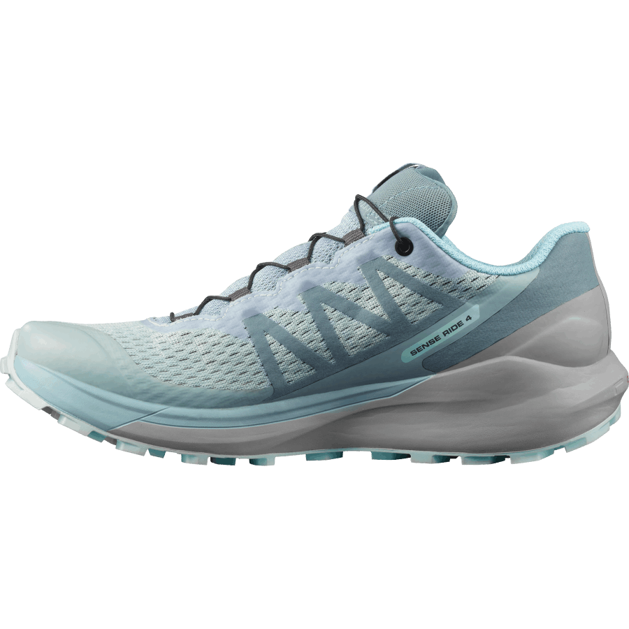 Women's Trail Running Shoes Sense Ride 4 Gore-Tex Invisible Fit-Pastel Turquoise