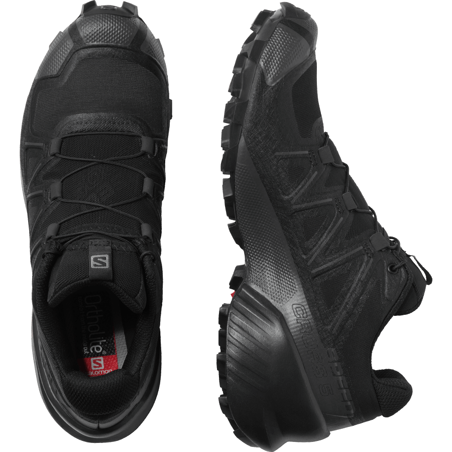 Women's Trail Running Shoes Speedcross 5 Black-Phantom