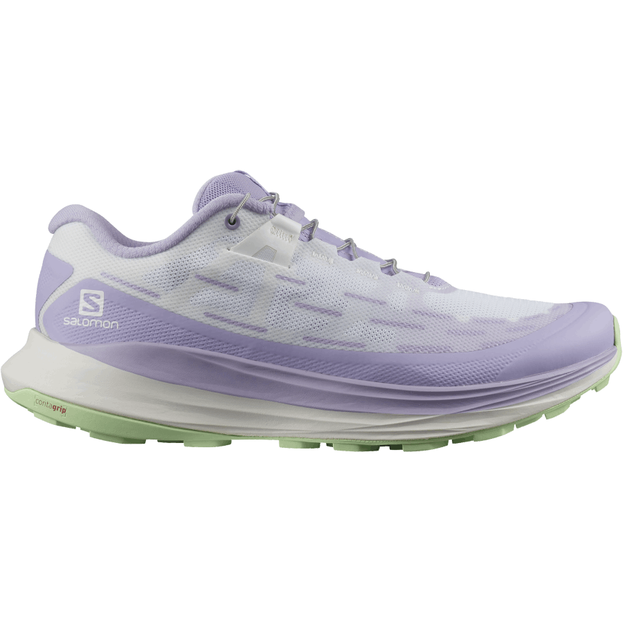 Women's Trail Running Shoes Ultra Glide Lavender-White-Patina Green