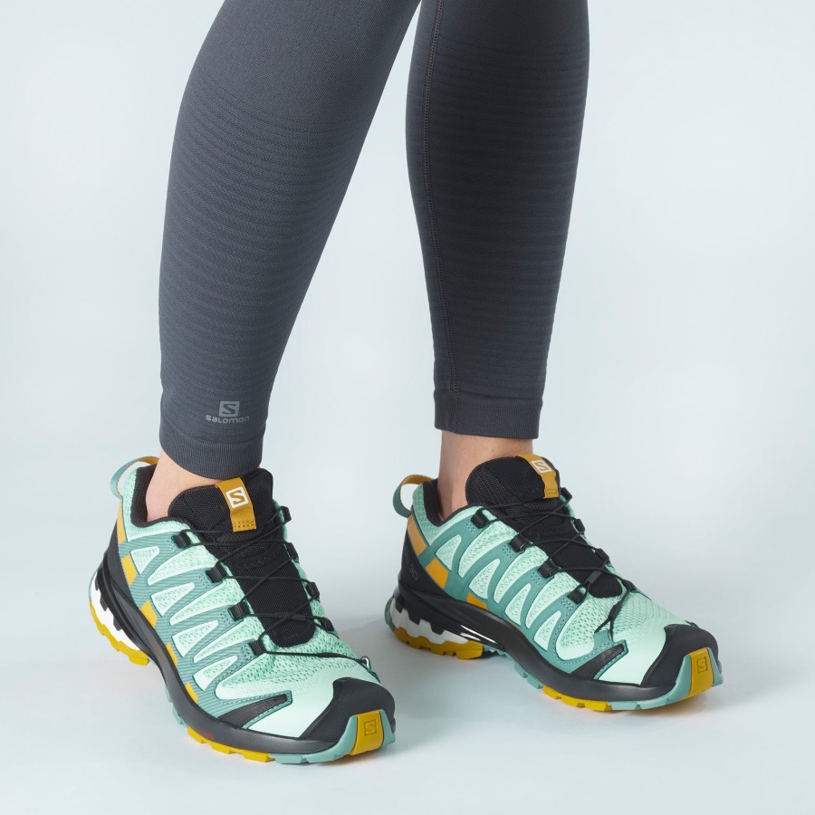 Women's Trail Running Shoes Xa Pro 3D V8 Yucca-Trellis-Arrowwood