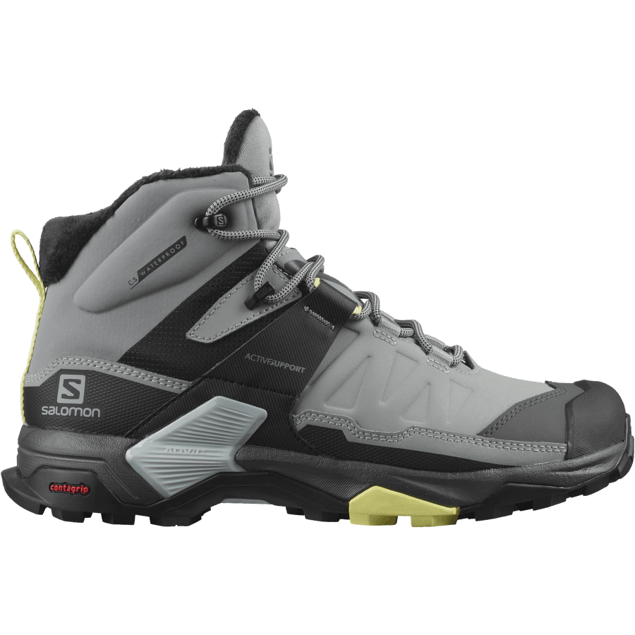 Women's Winter Boots X Ultra 4 Mid Winter Thinsulate™ Climasalomon™ Waterproof Monument-Charlock