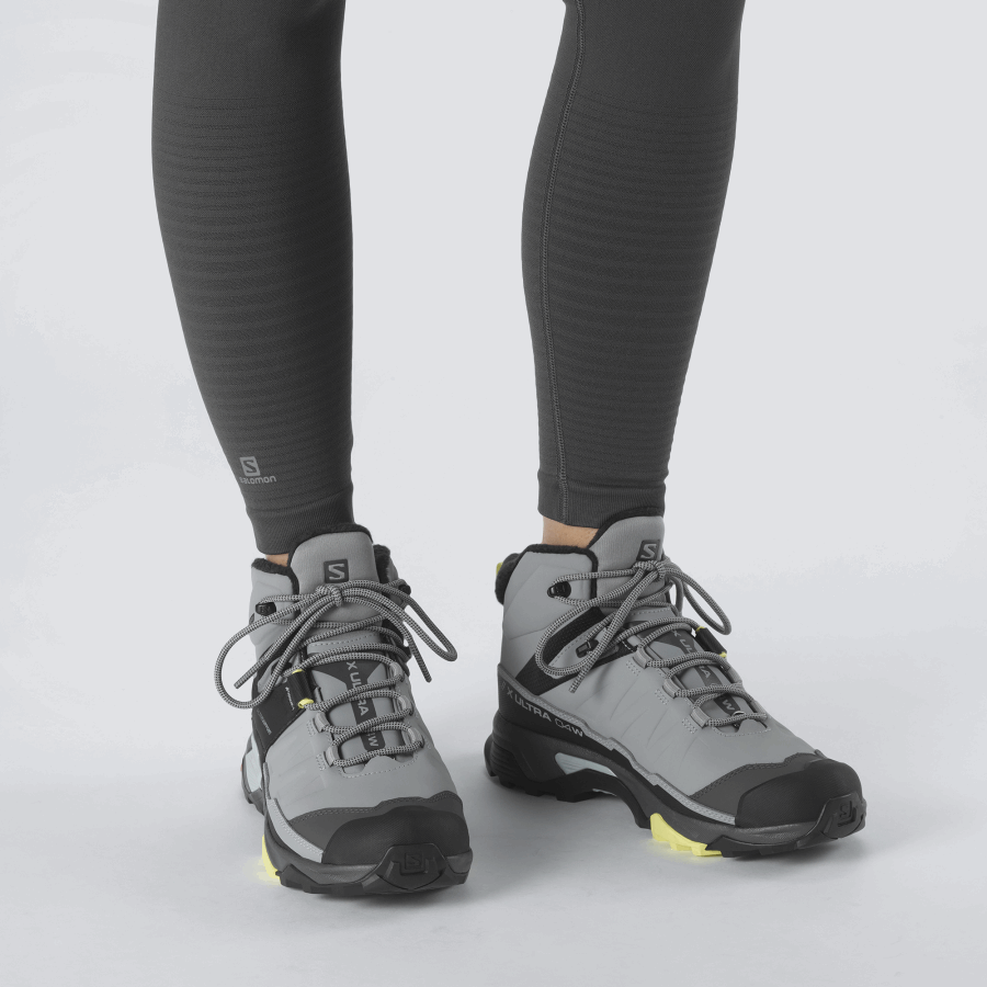 Women's Winter Boots X Ultra 4 Mid Winter Thinsulate™ Climasalomon™ Waterproof Monument-Charlock