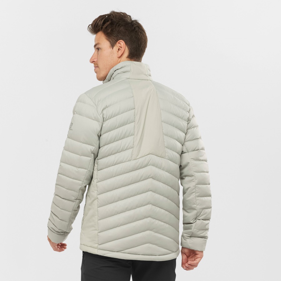Men's Full Zip Midlayer Jacket Essential Xwarm Down Wrought Iron