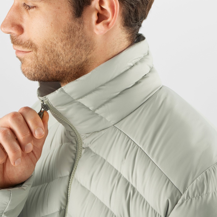 Men's Full Zip Midlayer Jacket Essential Xwarm Down Wrought Iron