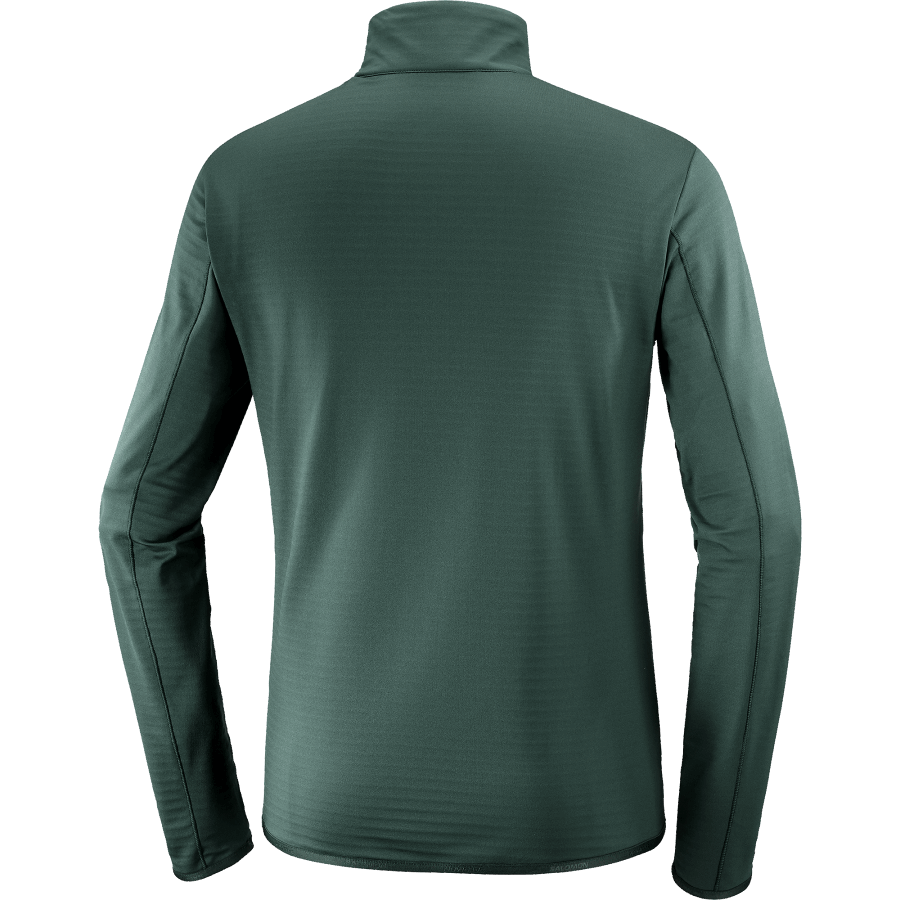 Men's Half Zip Midlayer Essential Lightwarm Ponderosa Pine