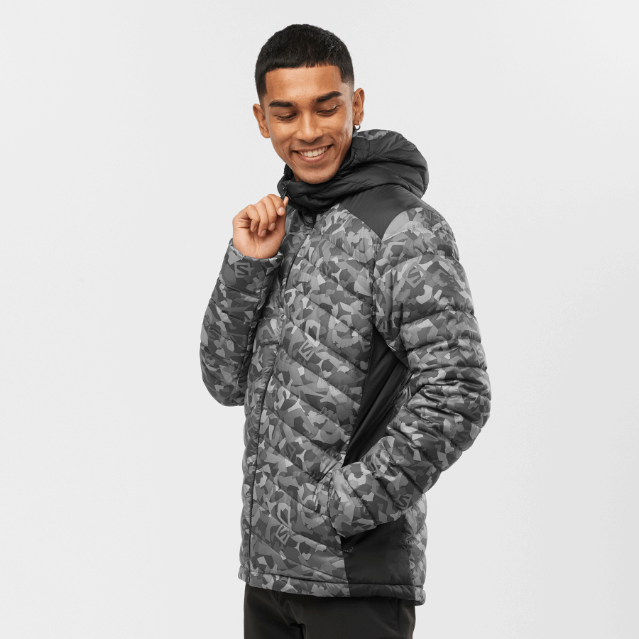 Men's Hooded Down Jacket Essential Xwarm Down Ao