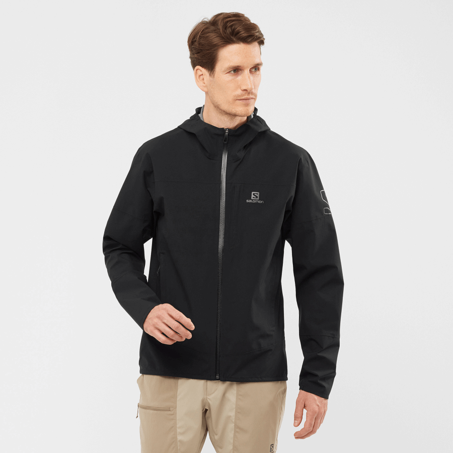 Men's Jacket Outrack Waterproof 2.5L Black