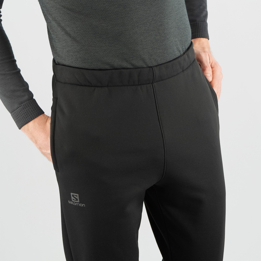 Men's Pants Essential Warm Fleece Black
