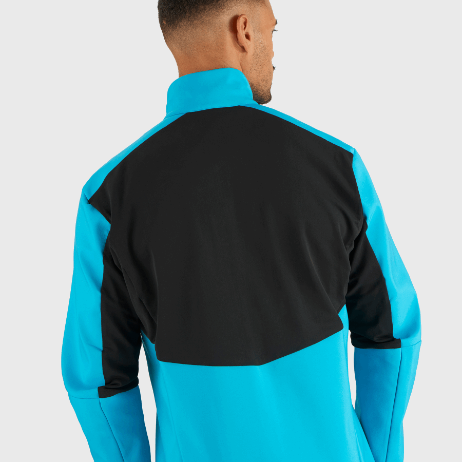 Men's Shell Jacket Agile Softshell Barrier Reef-Black