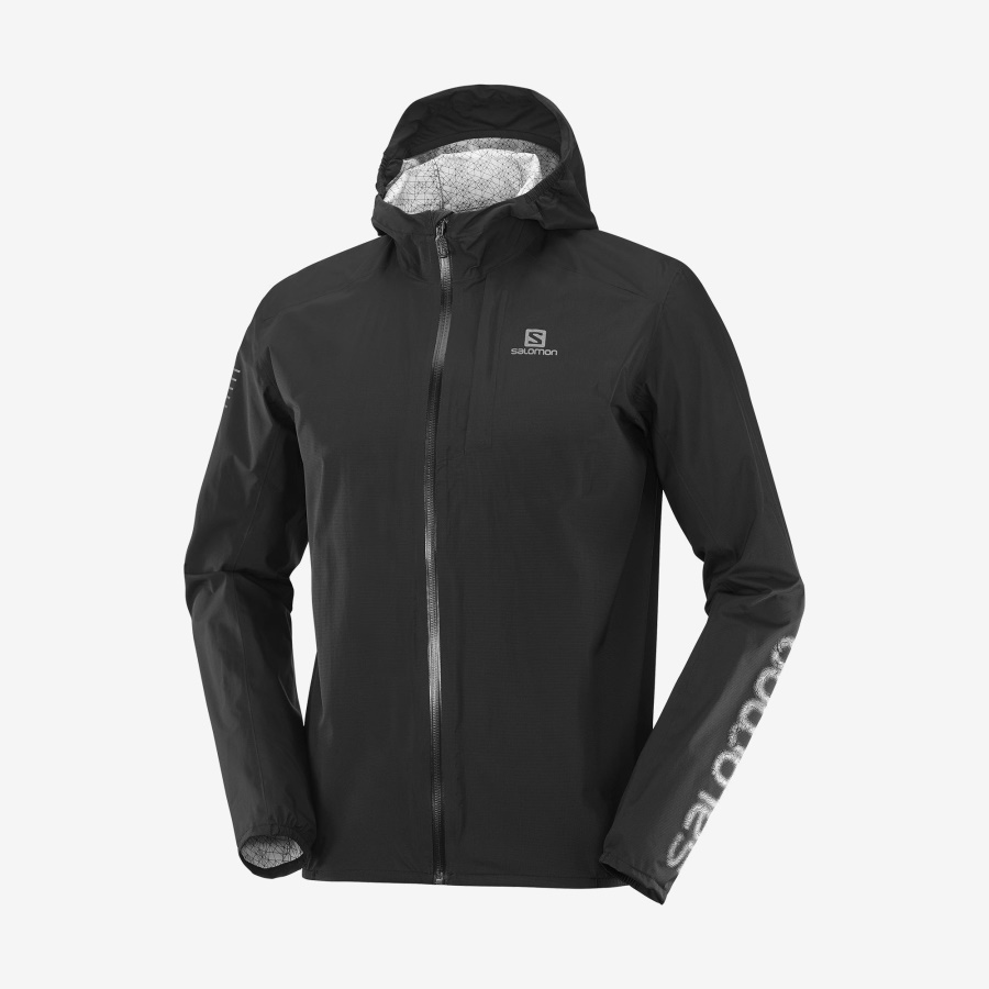 Men's Shell Jacket Bonatti 2.5L Black-Nocturne