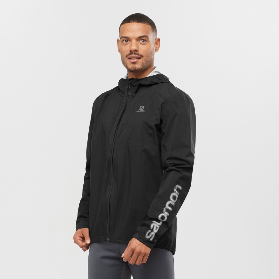 Men's Shell Jacket Bonatti 2.5L Black-Nocturne