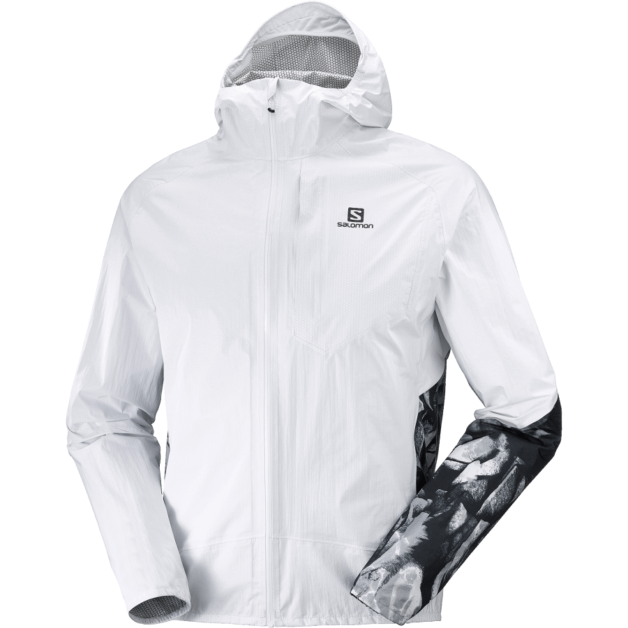 Men's Shell Jacket Bonatti Waterproof White-Ao