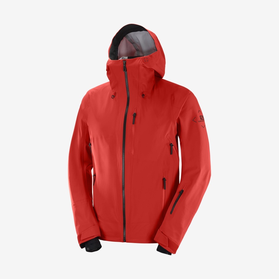 Men's Shell Jacket Outlaw 3L Goji Berry