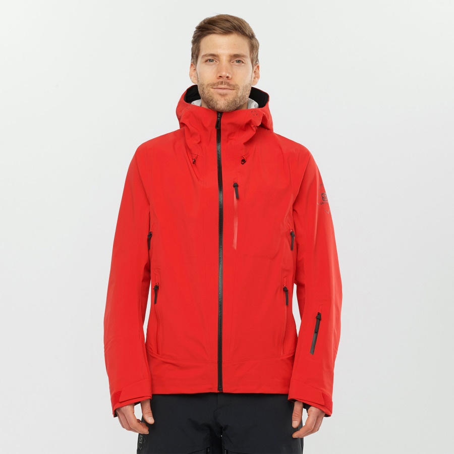 Men's Shell Jacket Outlaw 3L Goji Berry