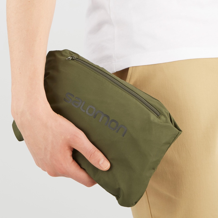 Men's Shell Jacket Outlife Packable Shell U Olive Night