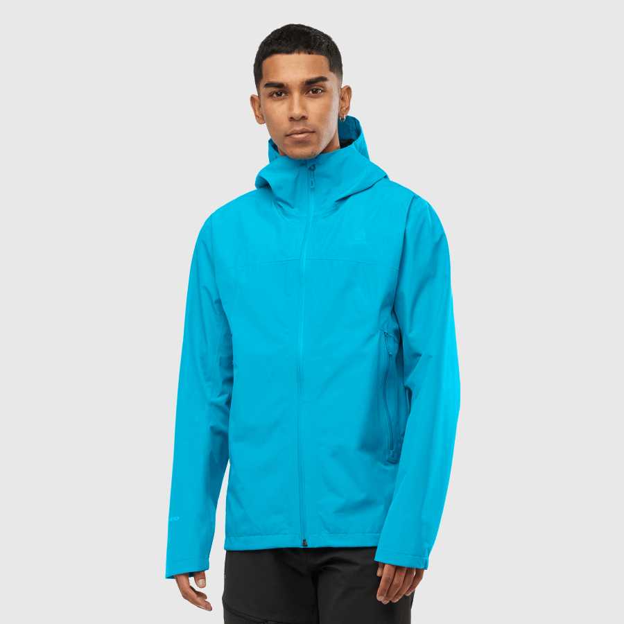 Men's Shell Jacket Outline Gore-Tex 2.5 Layers Barrier Reef