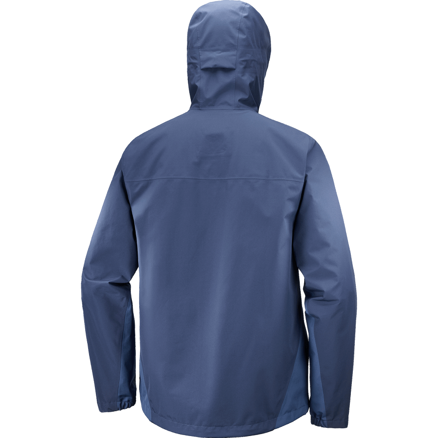 Men's Shell Jacket Outline Gore-Tex 2.5 Layers Dark Denim-Indigo