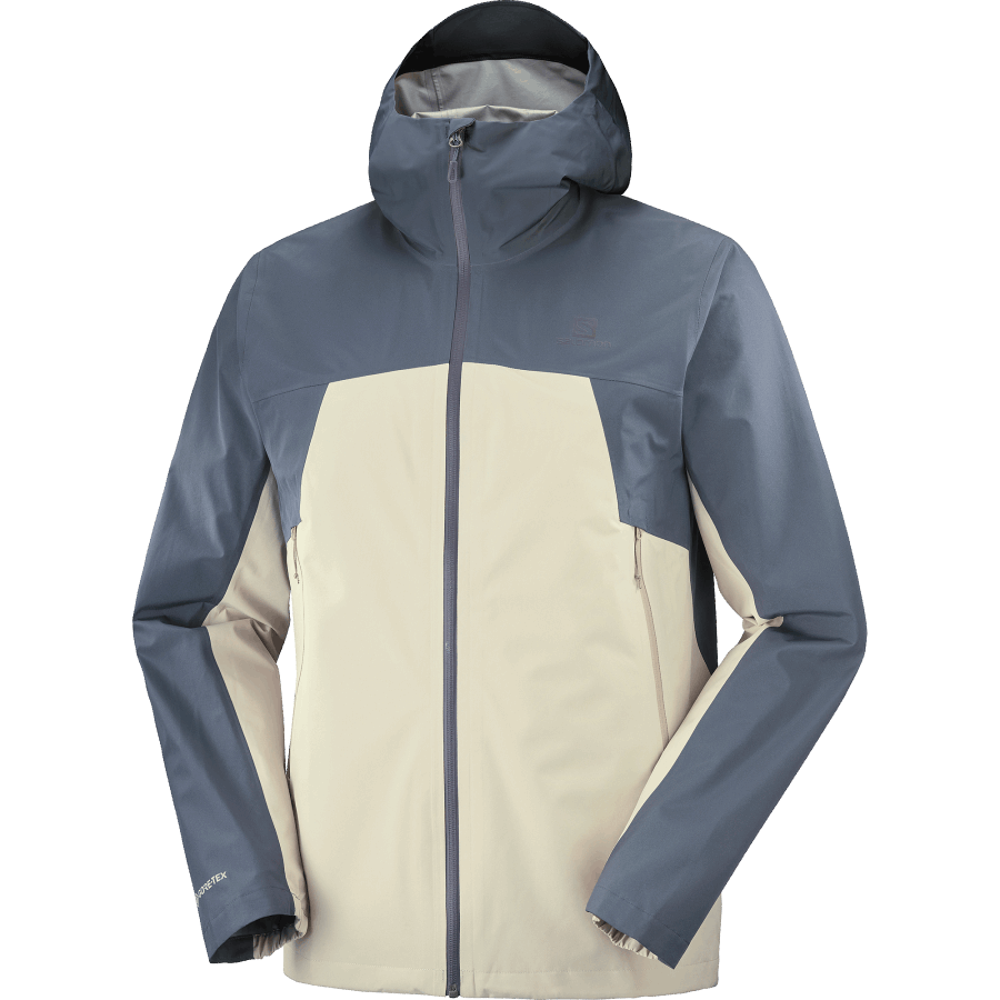 Men's Shell Jacket Outline Gore-Tex 2.5 Layers Plaza Taupe-Ebony