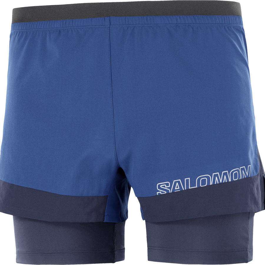 Men's Shorts Cross 2In1 Navy Peony-Night Sky