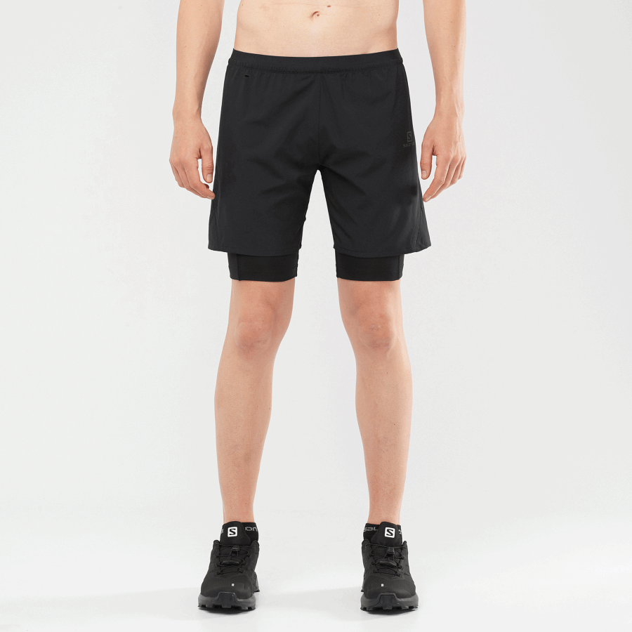 Men's Shorts Cross Twinskin Black