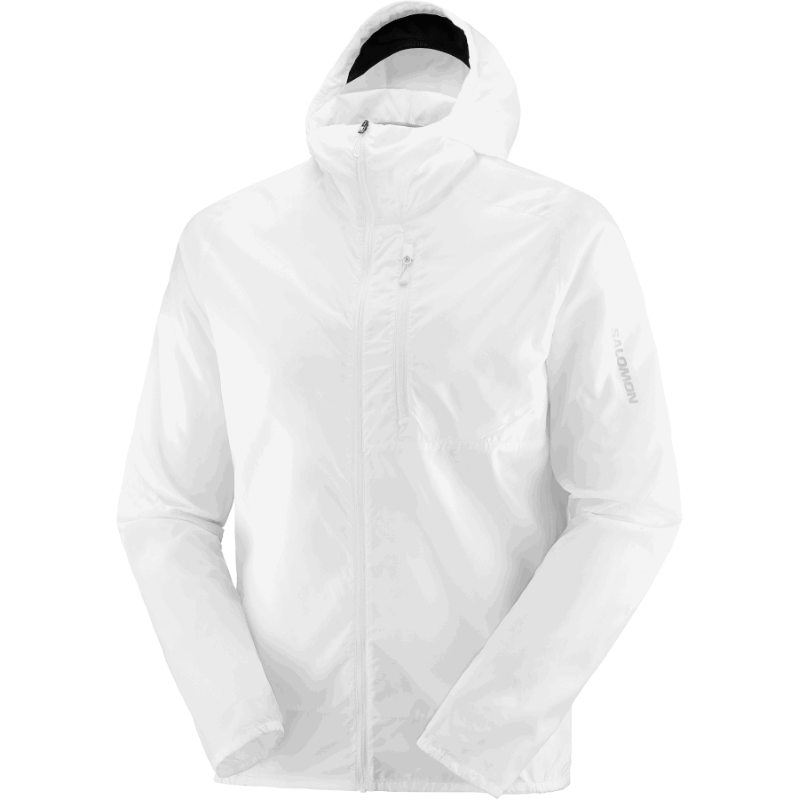 Men's Wind Jacket Hoodie Bonatti Cross Wind White