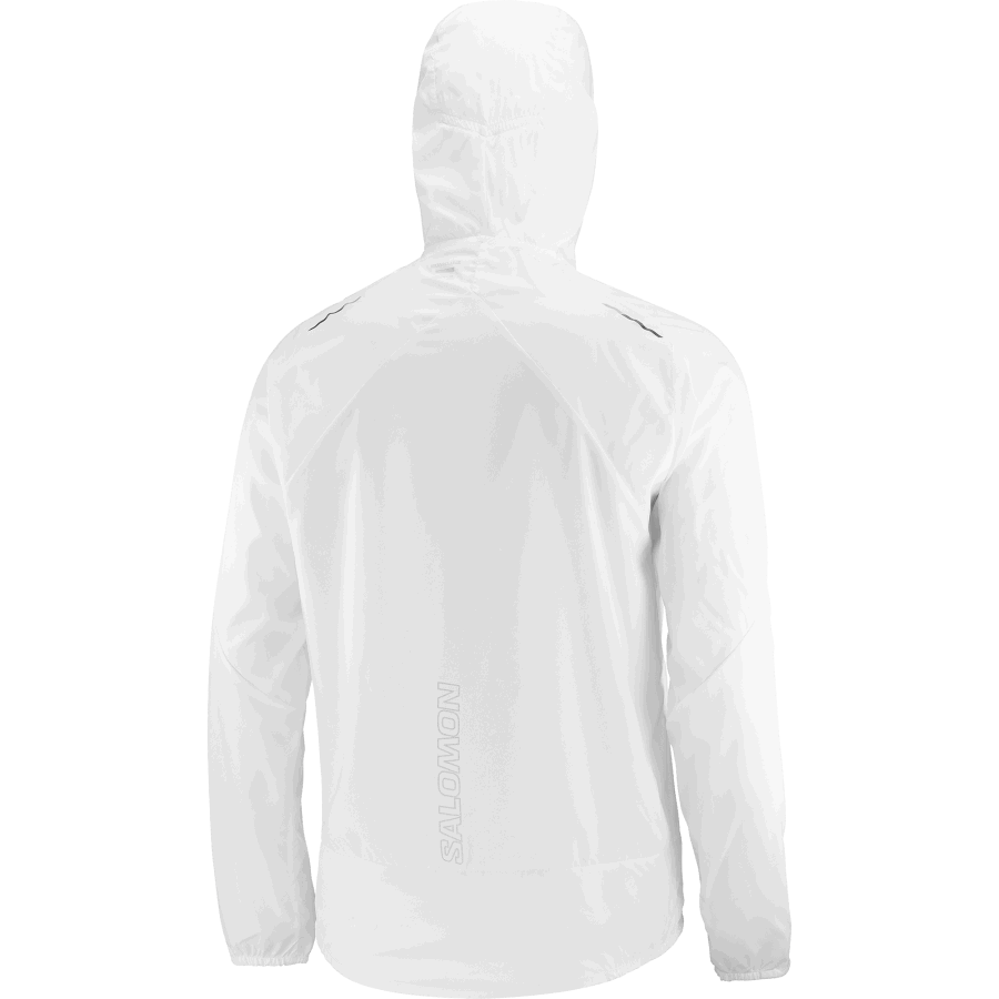 Men's Wind Jacket Hoodie Bonatti Cross Wind White